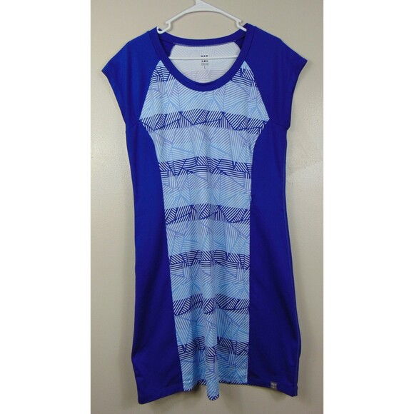 Title nine Dresses & Skirts - Title Nine Gidget 2.0 Dress Womens Size Large Athletic Blue Cap Sleeve Knee L